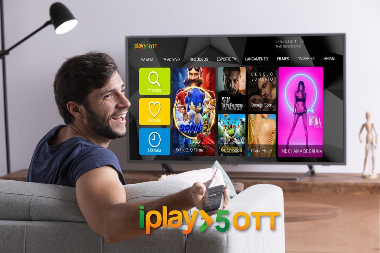 IPLAY OTT MELHOR SISTEMA DE TV PELA INTERNET